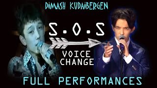 DIMASH - S.O.S (2012-2019) VOICE EVOLUTION (FULL PERFORMANCES)