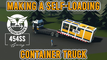 SELF-LOADING Container Truck in Stormworks