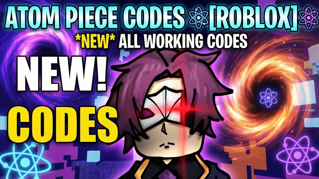 ATOM PIECE CODES ⚛️[ROBLOX]⚛️ | 🔥100% WORKING ROBLOX CODES 💎 - YouTube