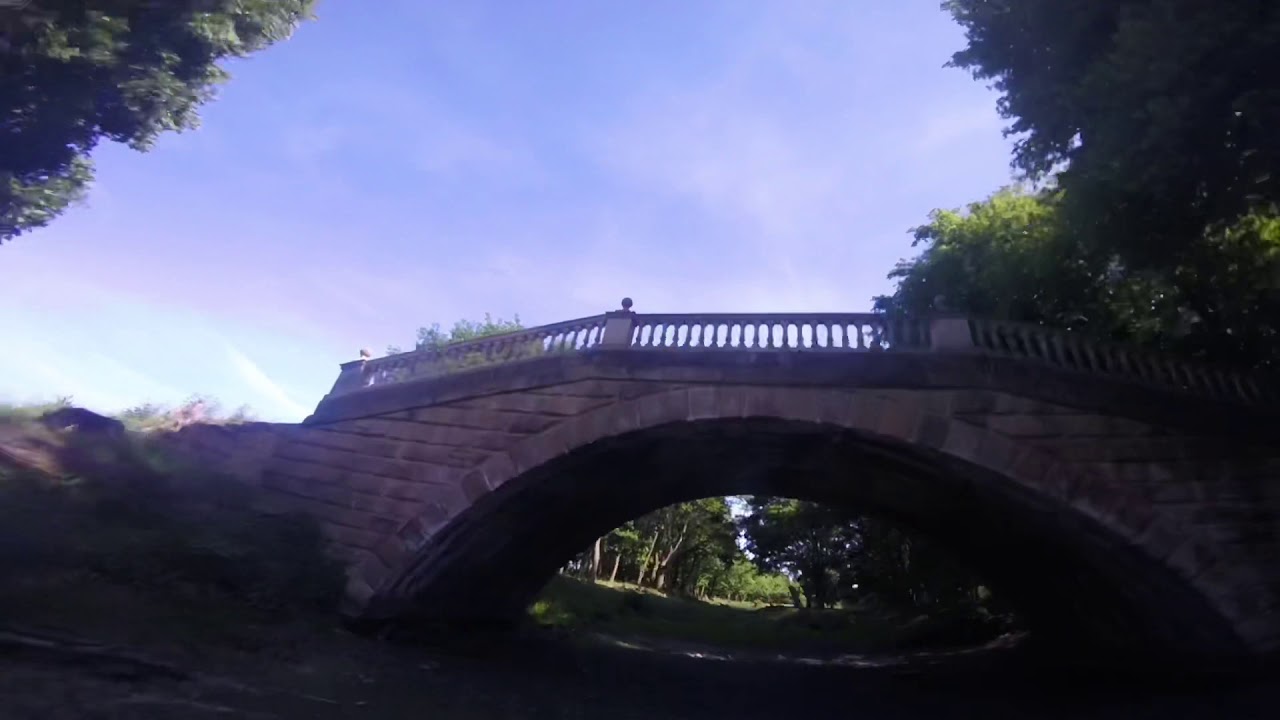 Under the bridge - Power Loop practice. Racing Drone.