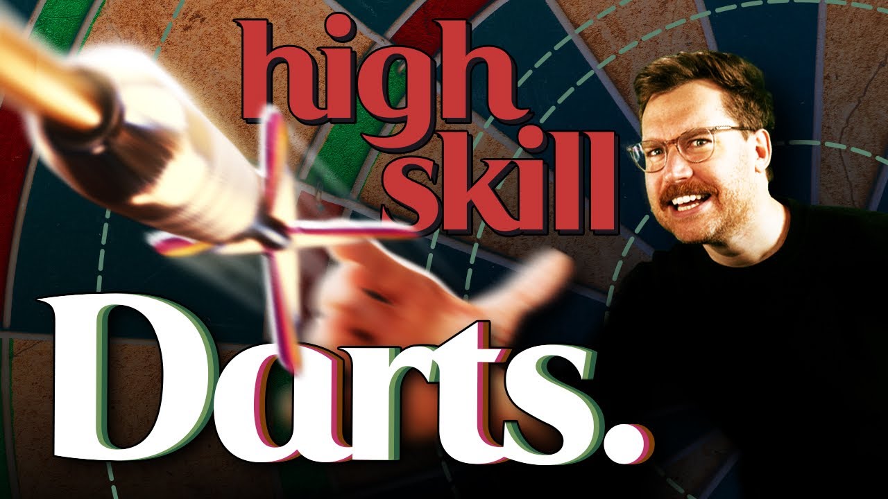 We held a darts tournament