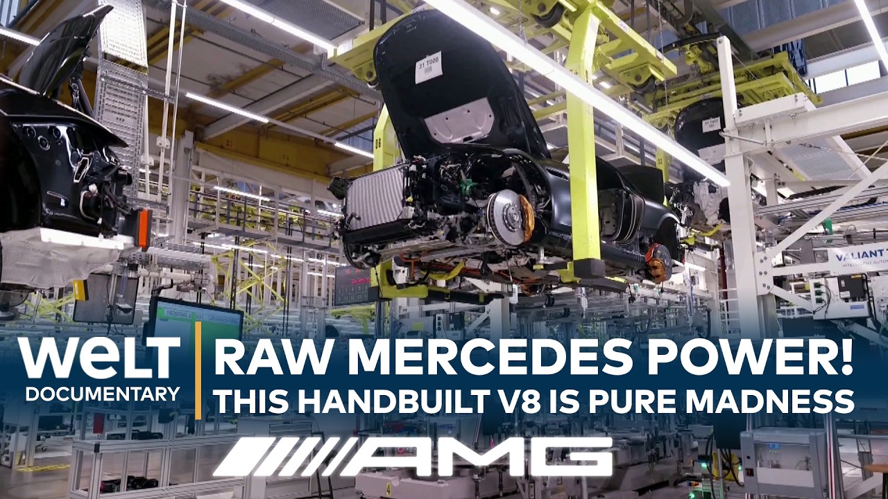 INSIDE MERCEDES AMG: Handbuilt V8 Engines – One Man, One Engine
