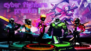 cyber fighters premium all characters crazy gameplay screenshot 1
