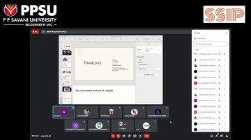 PPSU, SSIP Organizes Talk Series on An Entrepreneurial Journey & Few Lessons Learned Along The Way.