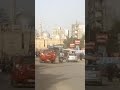 شارع السد ومسجد السيدة زينب بالقاهرة
