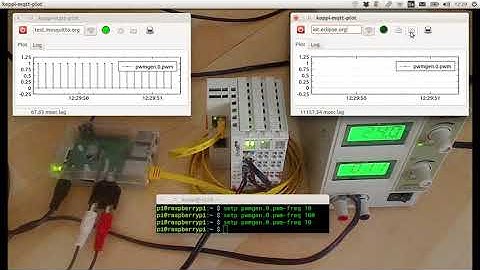 Machinekit on RPi3 - MQTT broker latency test