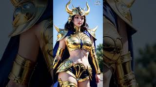 Saint Seiya Capricorn/Taurus #goldsaint #saintseiya #girl #ai #cosplay #shorts #pyp