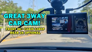 E-Sky Technology | 3 Channel Dash Camera With 1080p Rotatable Interior  lens 1080p Guide& Road Test screenshot 5