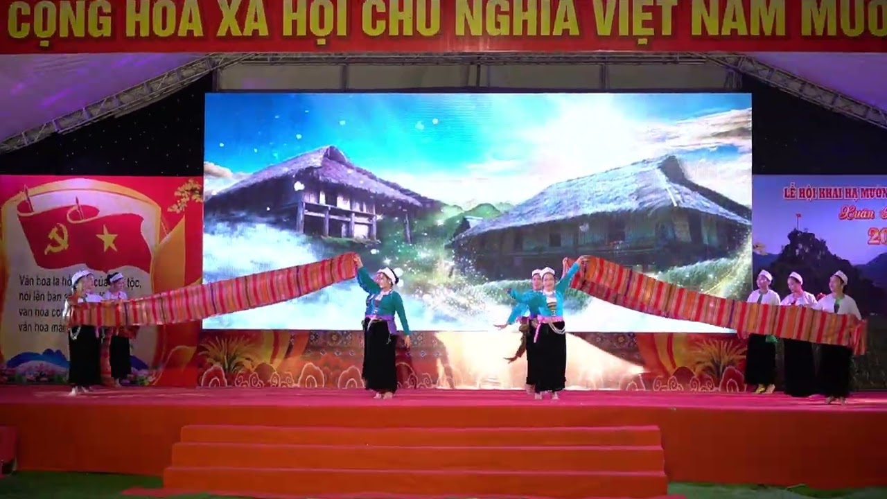 Múa: Trồng bông dệt vải| Lễ hội khai hạ Mường Vang năm 2026