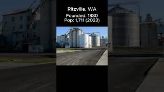 Random US Towns: Ritzville, WA #shorts