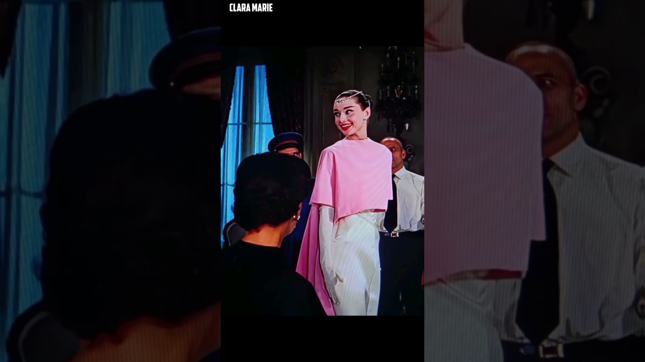 audrey hepburn funny face pink dress Audrey Hepburn's iconic red Givenchy dress from Funny Face
