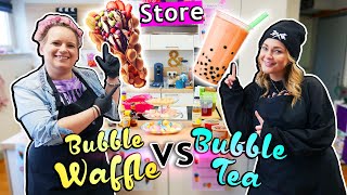 WHO HAS THE BEST RESTAURANT? 😍 BUBBLE PARADISE | Delicious Tea & Waffles screenshot 4