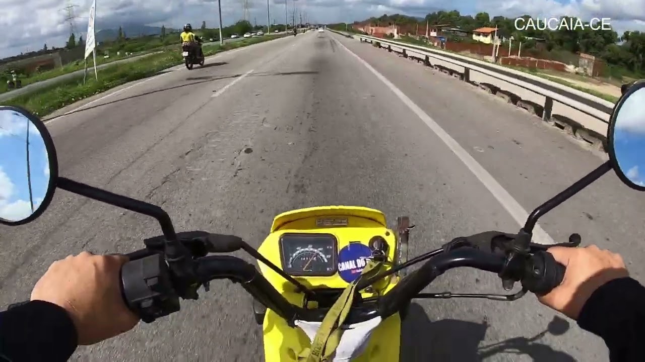 Sai de Fortaleza de moto até Ubajara, 320km,