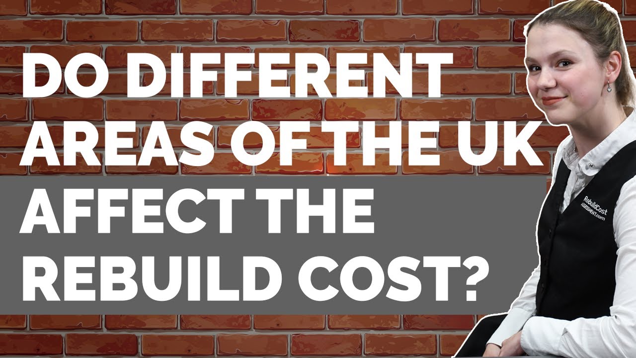 Do rebuild costs vary by UK region?