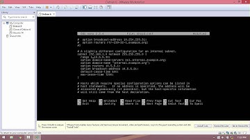Tutorial DHCP server Debian 6 dengan Vmware