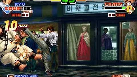 kof 2000 kyo 100% combo