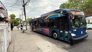 2019 New flyer Xd40 #7730 on the Bx39 bus to Clason Point at White Plains road/Watson Av.