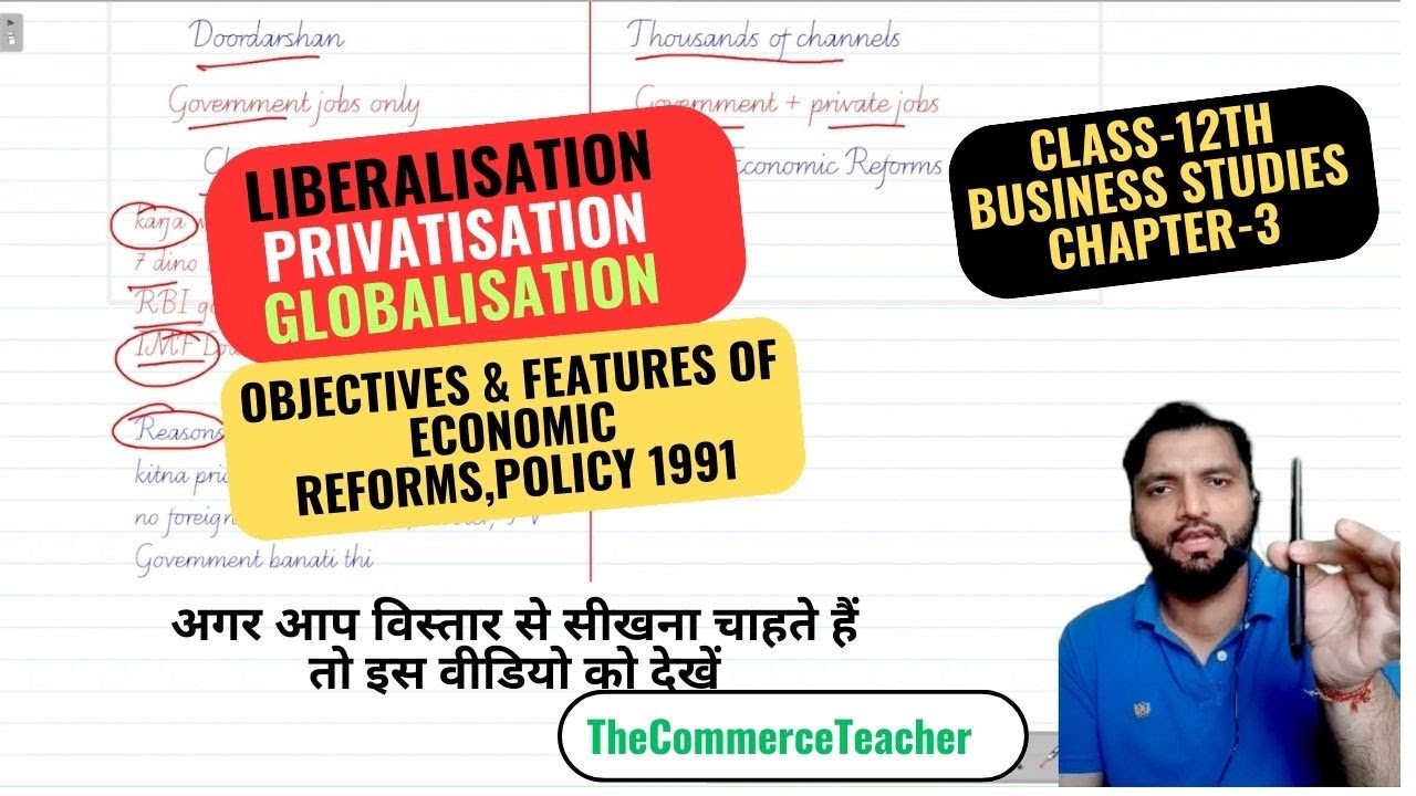 Liberalisation, Privatisation, Globalisation , Class12th Business ...