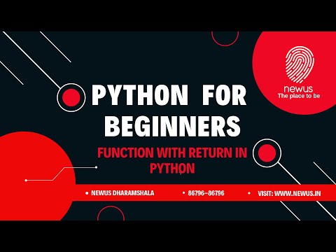 function with return in python || newus Dharamshala