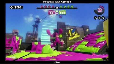 High Level Tournament Zink Mini Splatling Gameplay