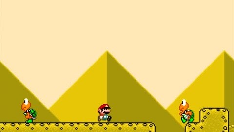SMW Standard Easy romhack Desert Traveling (On Snes9x Emulator)