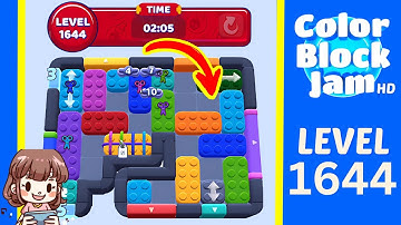 Color Block Jam Level 688 (1644) Solution Walkthrough