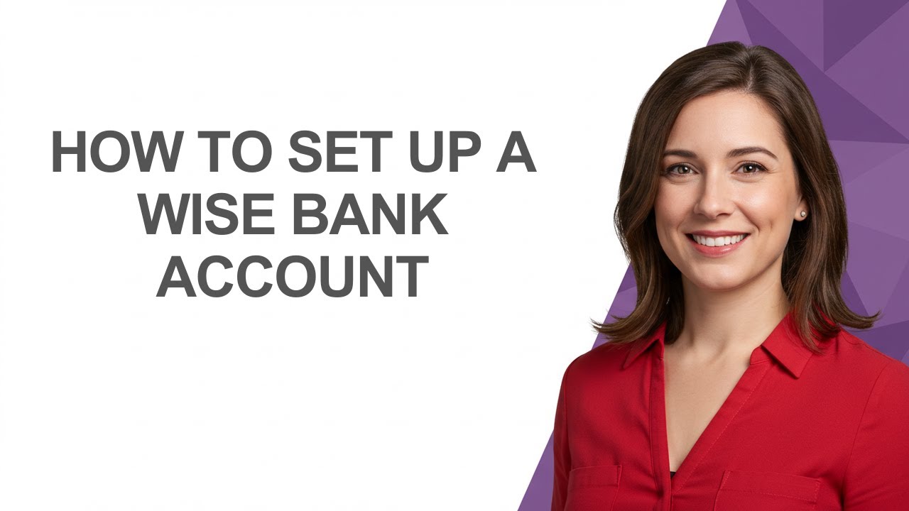 How to Set Up a Wise Bank Account - AshleyHowTo - YouTube