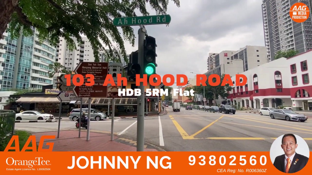 Singapore HDB Property 𝙃𝘿𝘽 Home Tour 103 Ah Hood Road. RARE! 5 Room Point Block. For SALE