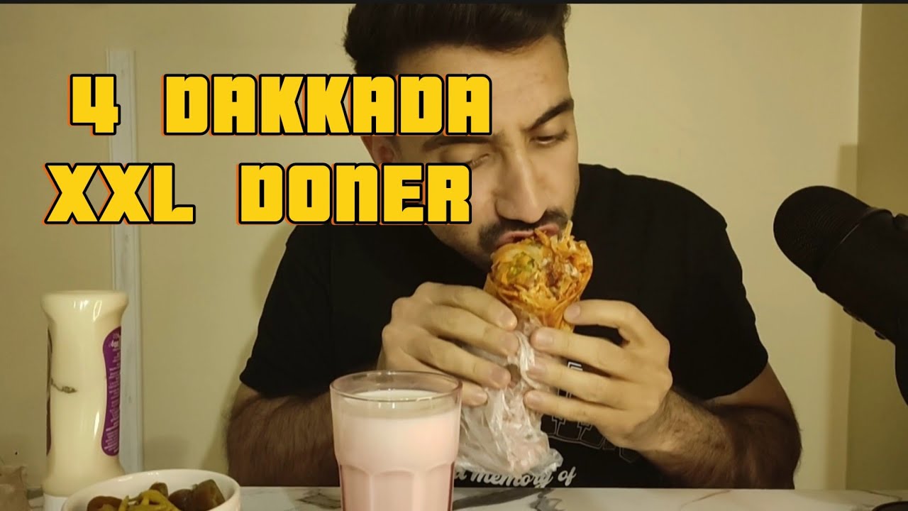 4 DAKİKADA XXL DÖNER YEMEK 😱 TÜRKÇE ASMR YEMEK #asmr
