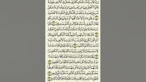 سورة البقرة من الآية ٣٠ إلى الآية ٣٧ بصوت القارئ ماهر المعيقلي