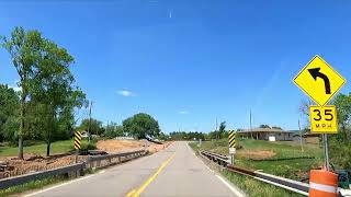 Virtual Drive Arkansas Highway 124 Jerusalem, Arkansas to Junction Arkansas Highway 105