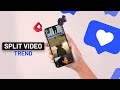 EASY Trendy Vertical Split Screen in Hitfilm [Tutorial]