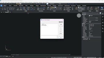 Create a user profile | PROFILEMANAGER | BricsCAD Tips in 60 Seconds