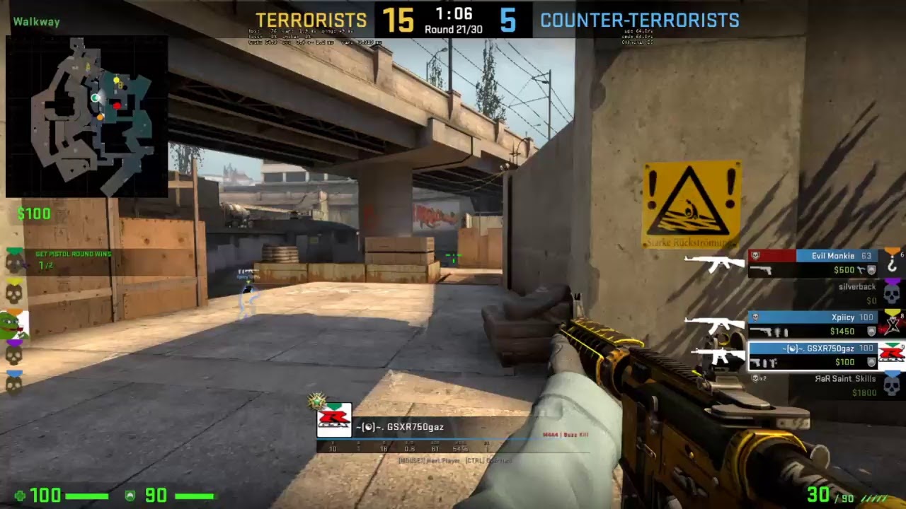 Cs Go - 5 Man Squad Comp - YouTube