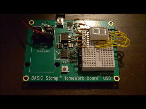 What's a Microcontroller? - Chapter 6: Digital Display Overview | Basic Stamp 2 | 7-Segment LED