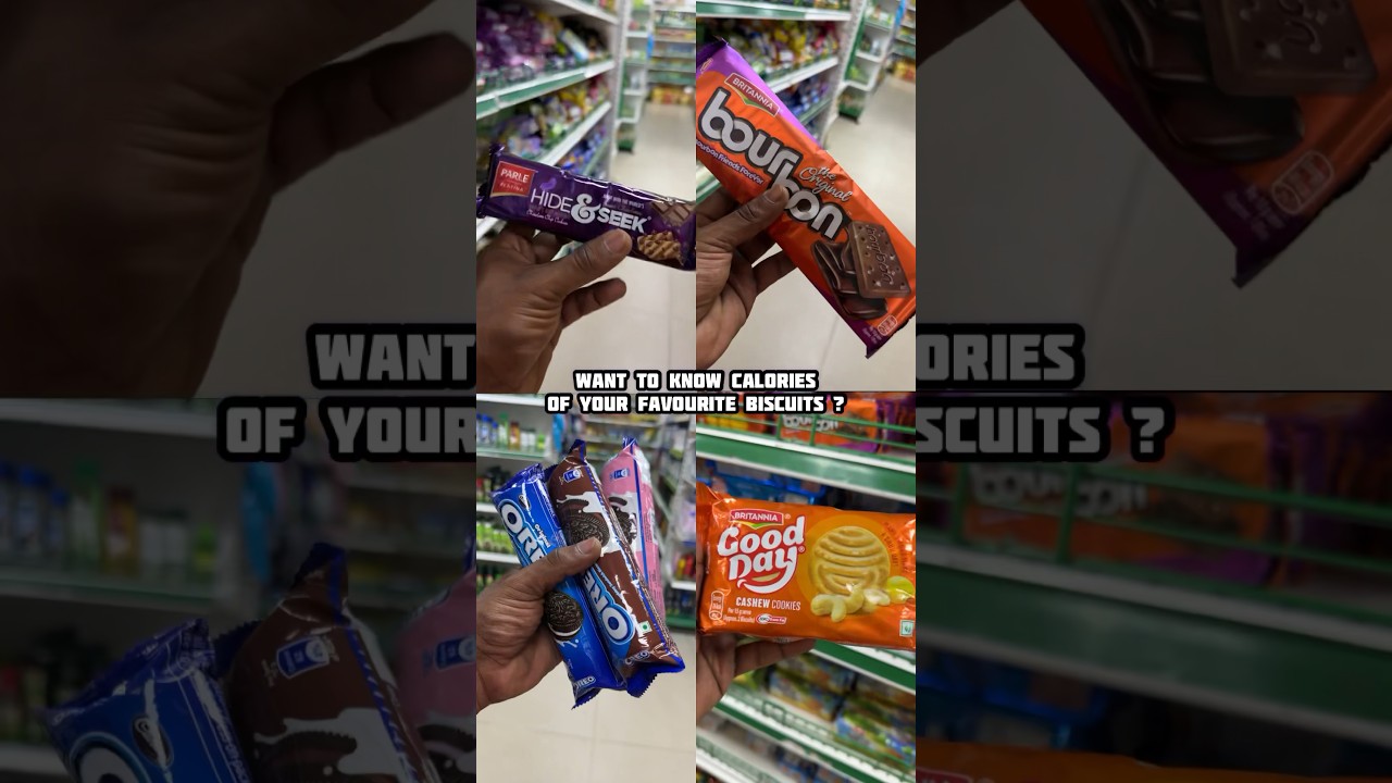 Tasty biscuit calories 🍪 