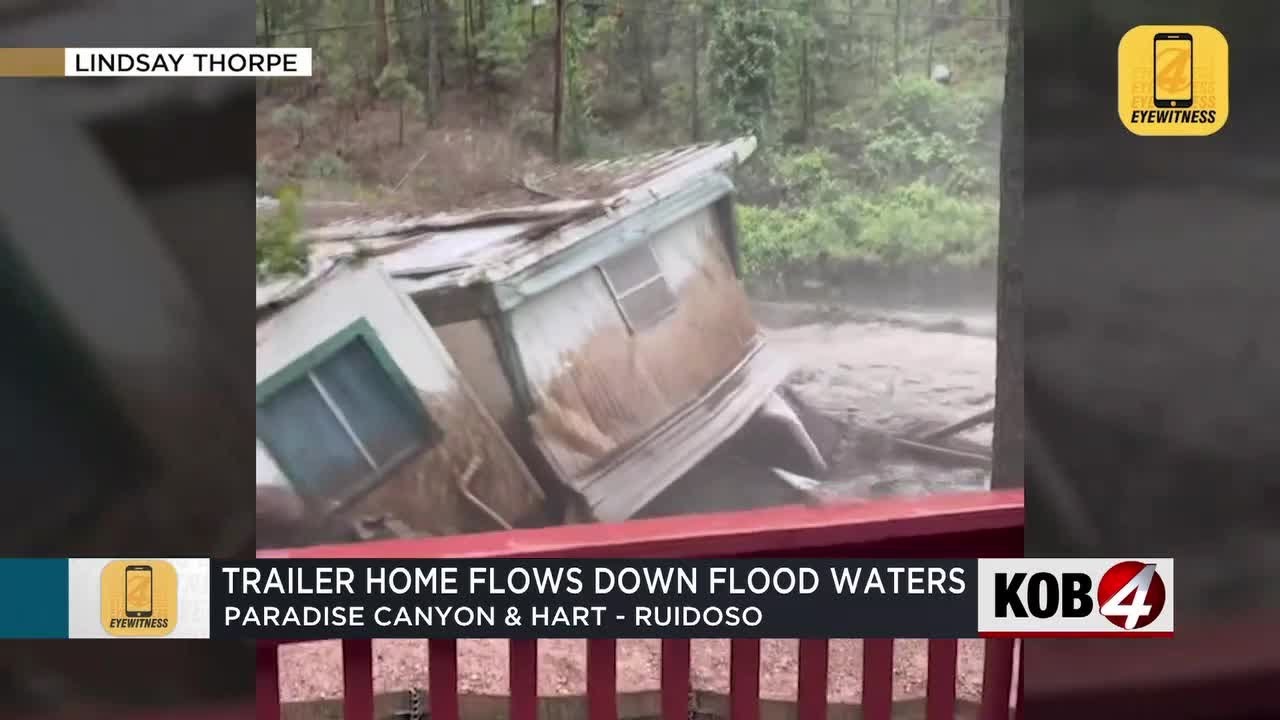 Flooding hits Ruidoso again - YouTube