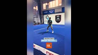 amazing #handspeed in #tapia style.#padel #padelhappy #tennis #padeltennis