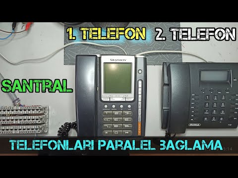 Video: Paralel Telefon Nasıl Bağlanır