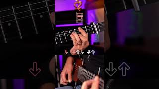 Moonlight shadow guitar strumming tutorial  #guitar #guitartutorial #strumming #shorts