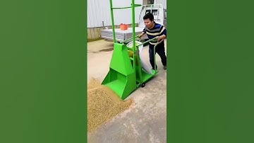 Portable grain bagging tool- Good tools and machinery can increase work efficiency