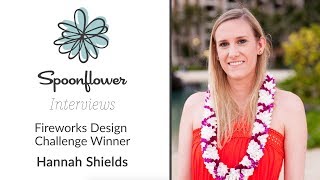 Spoonflower Interviews... Hannah Shields AKA hannahshields | Spoonflower