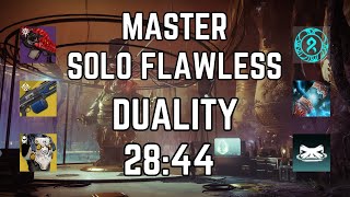 Master Solo Flawless Duality in 28 Minutes | Destiny 2