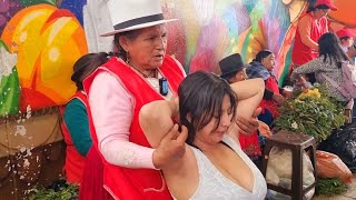 ROSITA MARIA &amp; ERIKA ASMR SPIRITUAL CLEANSING AND A MASSAGE IN MARKET