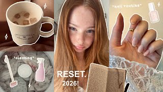 2026 Reset Vlog Cleaning, Beauty Maintenance, Starting The Year Well.