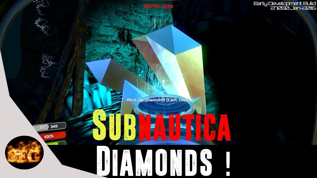 Subnautica where to find diamonds YouTube
