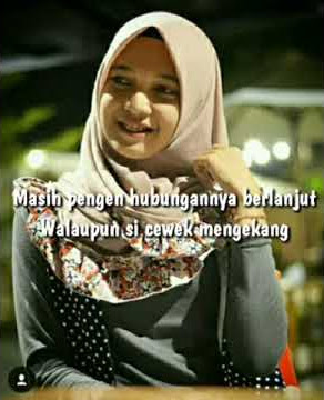Penyebab cowok diem pas lagi berantem sama pacarnya (status wa keren)