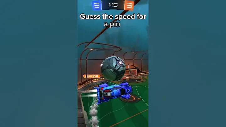 Guess the speed #rocketleague #gaming #shorts