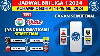 STADION DIPINDAH! Jadwal Championship Series Liga 1 2024 - Persib vs Bali United - BRI Liga 1 2024