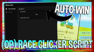 SHOWCASING THE *BEST* RACE CLICKER SCRIPT - 2022 (AUTO WINS / REGULAR WIN!) | OP